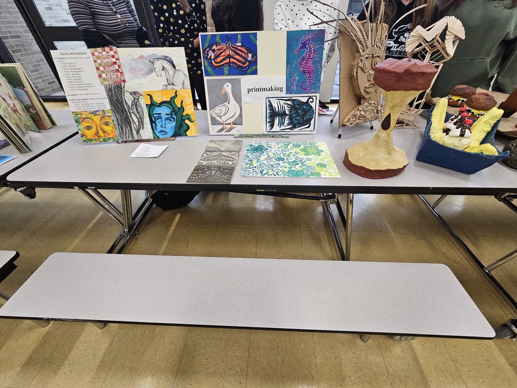 Art work on display