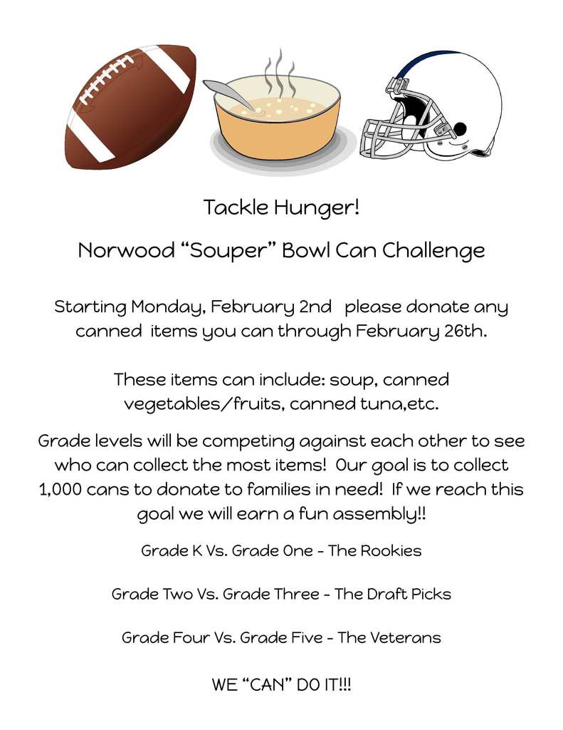 Souper Bowl Challenge