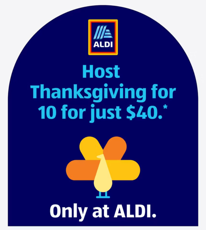 aldi thanksgiving meal flyer