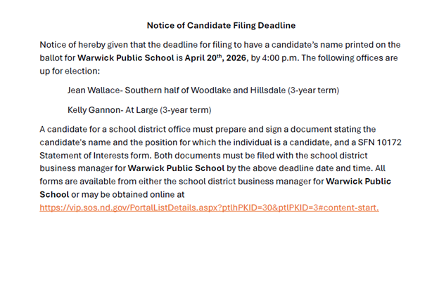 School Board Candidates