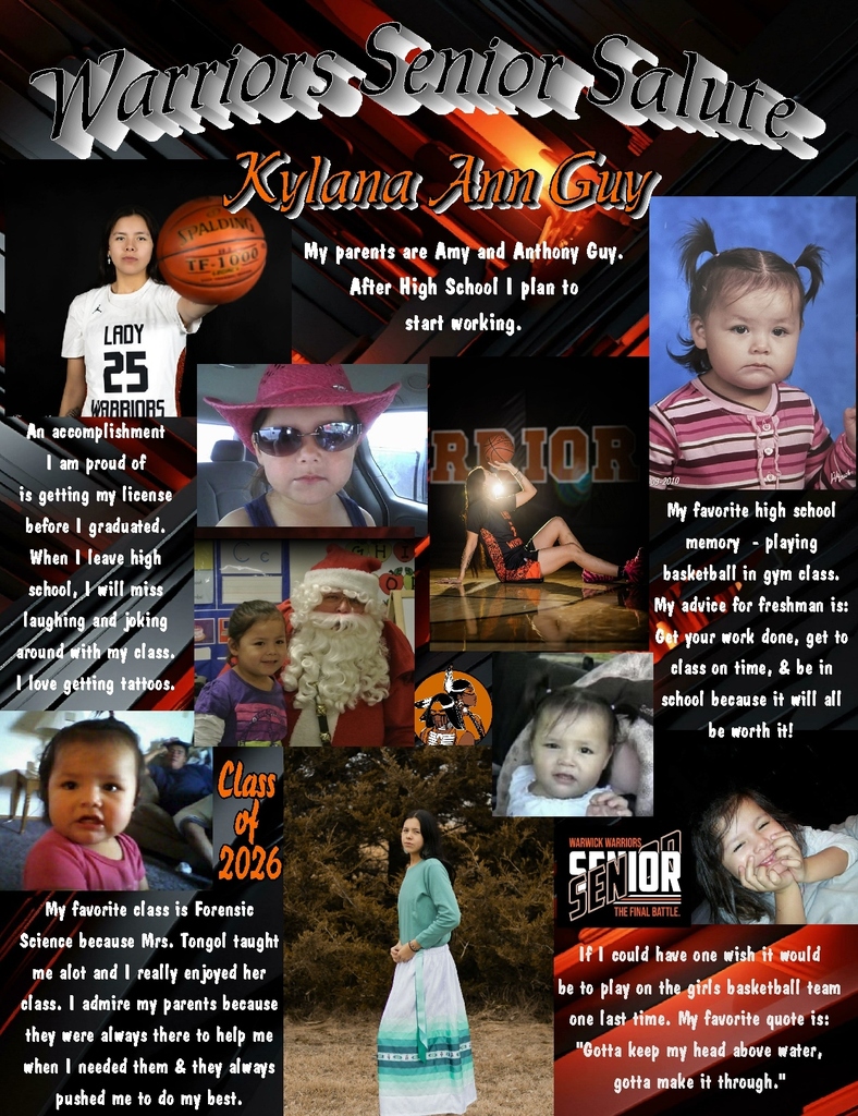 Senior Salute - Kylana Guy