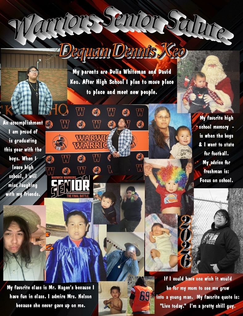 Senior Salute - Dequan Dennis Keo