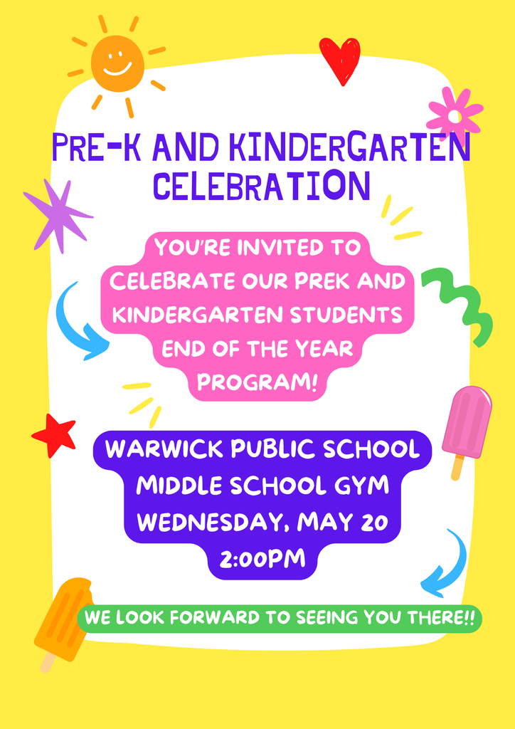 prek kinder celebration