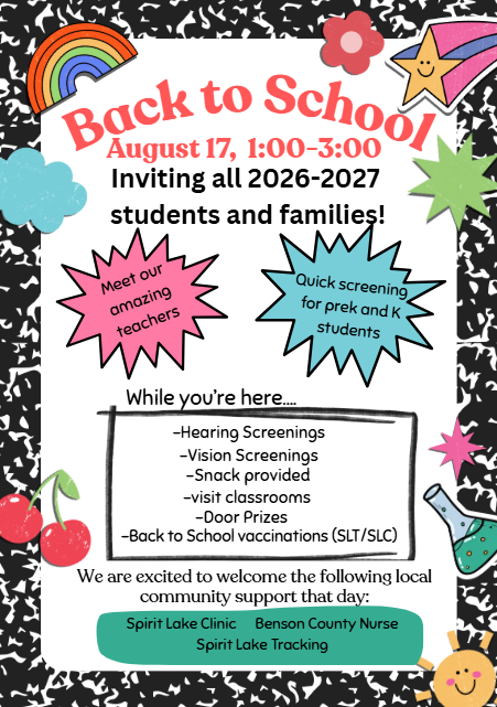 back to school poster