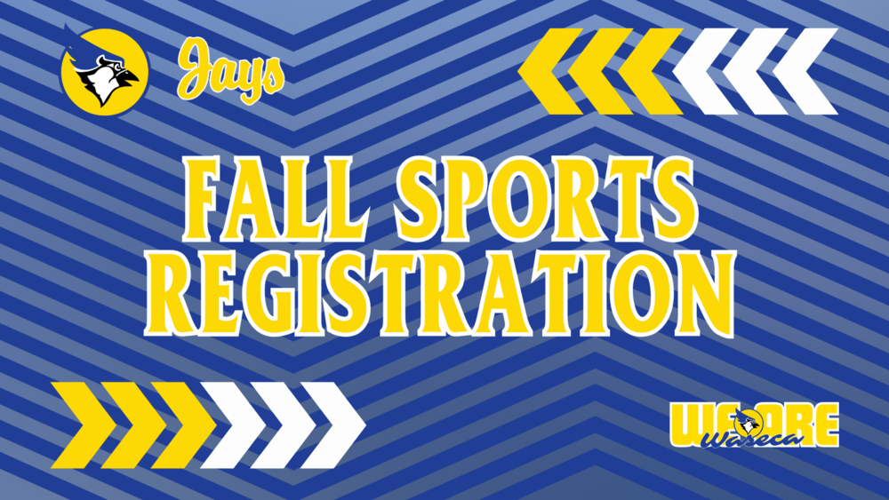 Fall Sports Registration Is Live