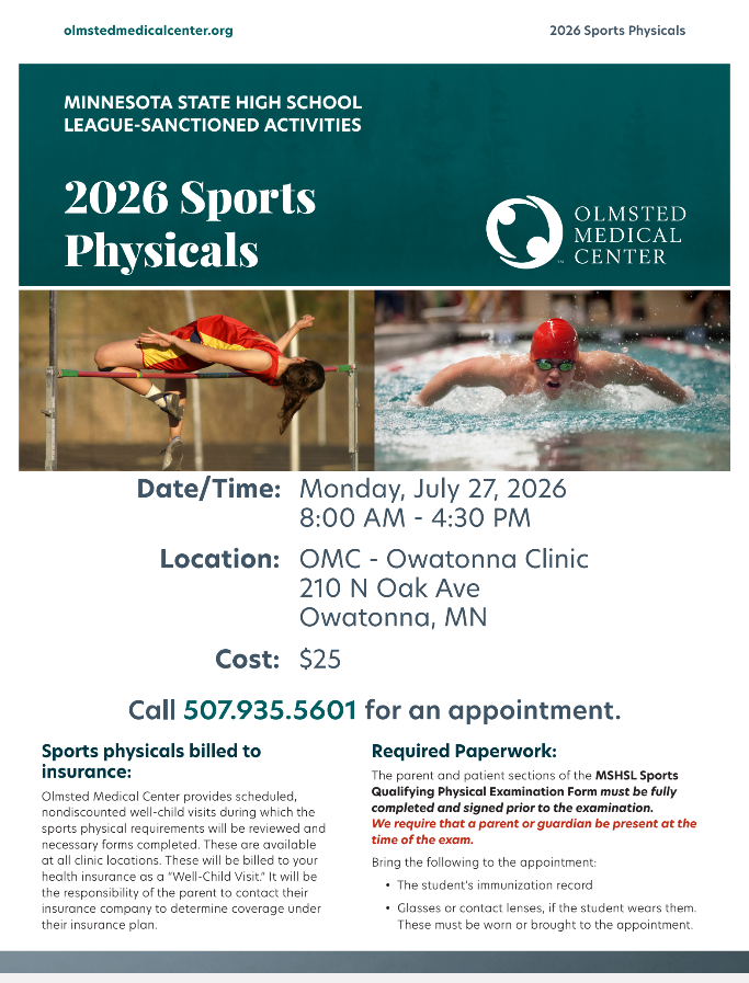 OMC Sports Physicals