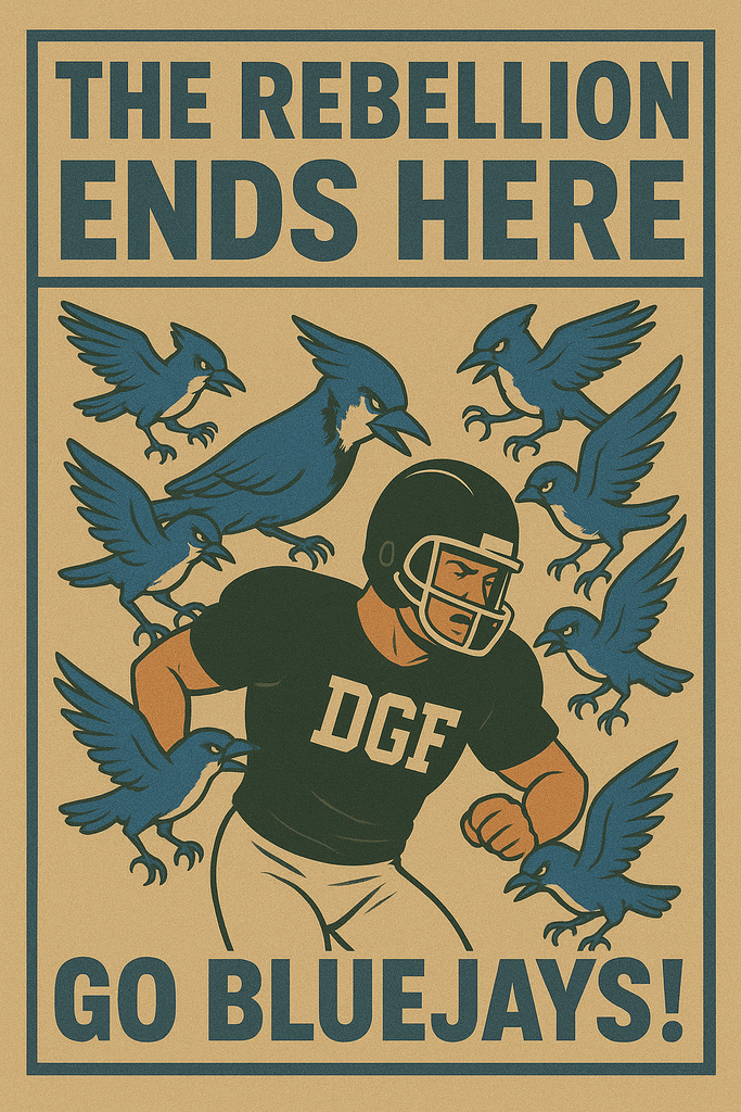DGF Gameday Poster
