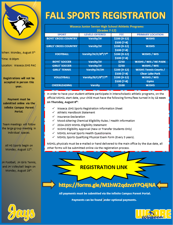 Registration Info