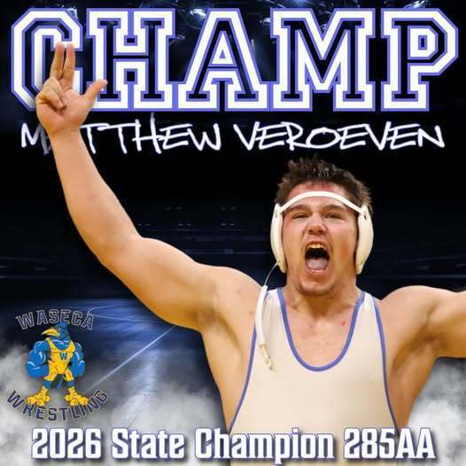 Matthew Veroeven STATE CHAMP!