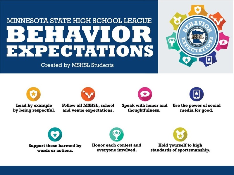 MSHSL Behavior Expectations