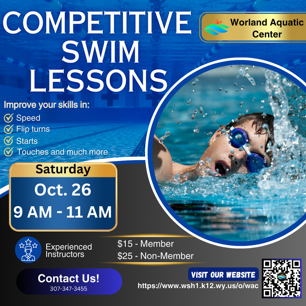 Competitive Swim Lessons Worland Aquatic Center