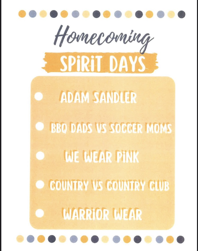 homecoming week