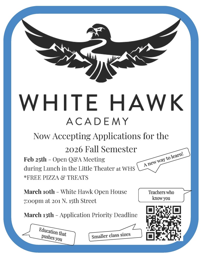 White Hawk Academy Flyer