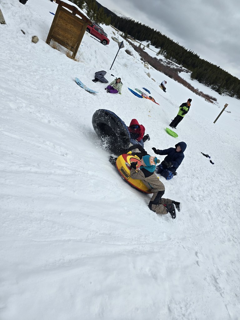 sledding