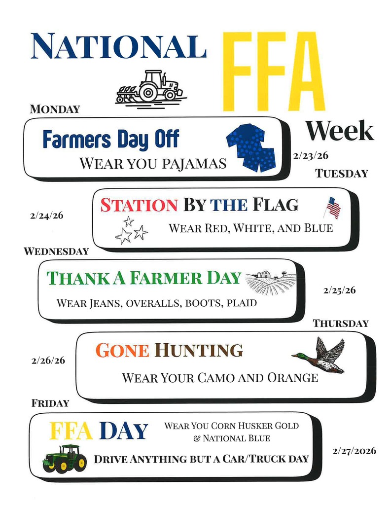 FFA dress up days