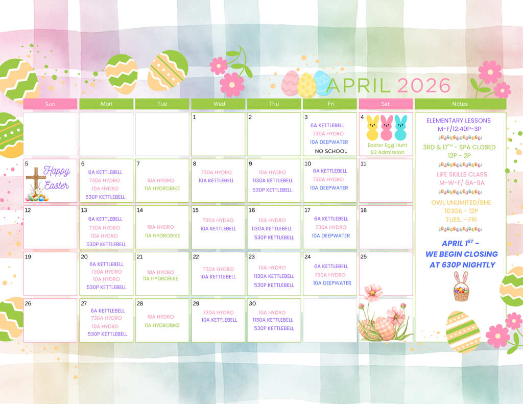 April Calendar