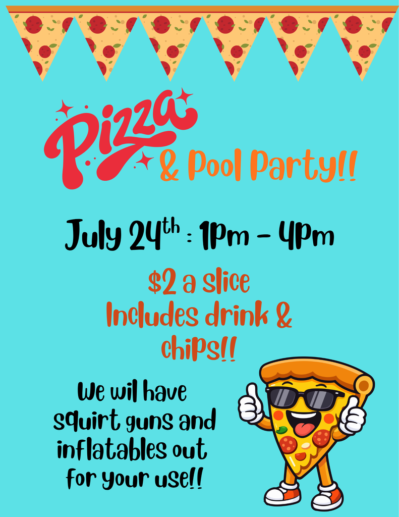 Pizza and Pool Party