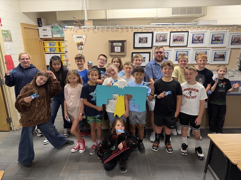 Friday phone in winners Mr. Campbell's class