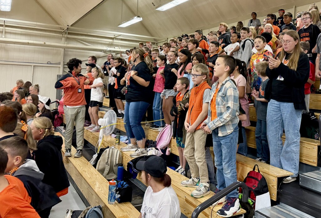 West Side Elem. at the Pep Rally