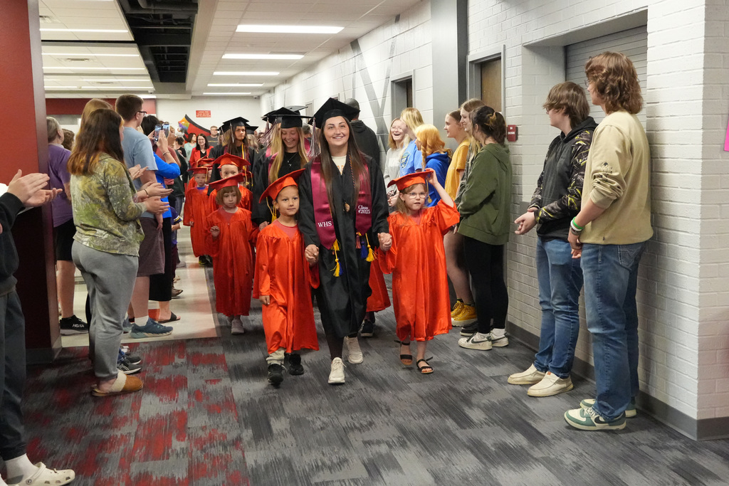K and senior parade