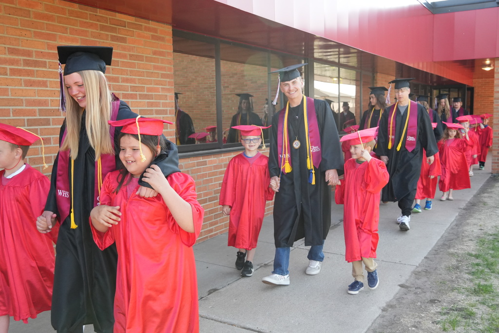 K and senior parade