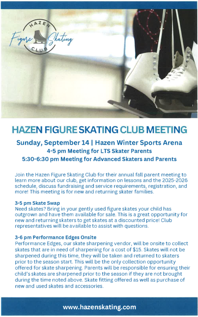 Hazen figure skating flyer