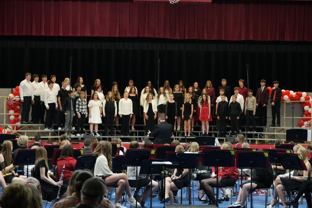 JH SH christmas concert