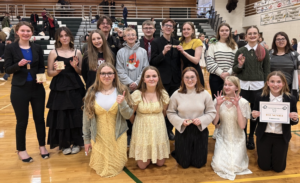 Washburn Speech Team at Hazen