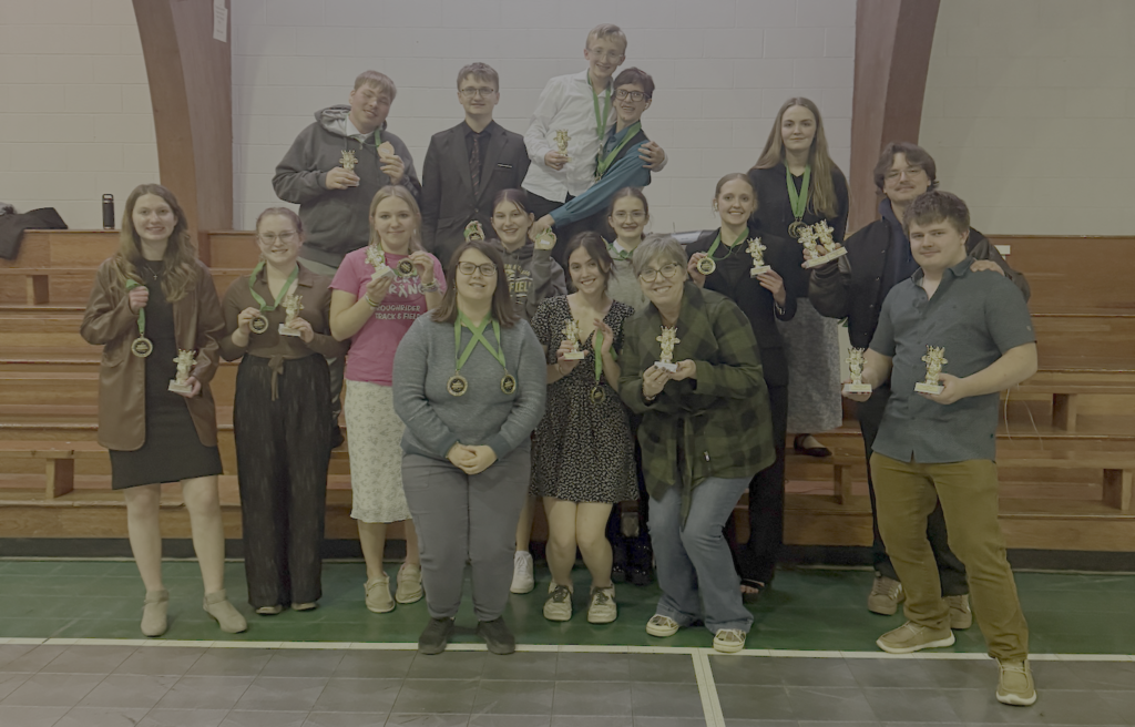 Washburn Speech Team at Zeeland