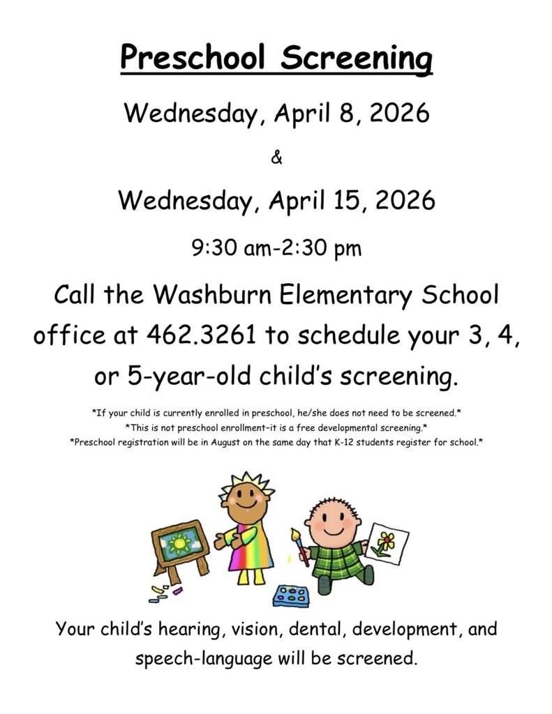 Preschool screening information