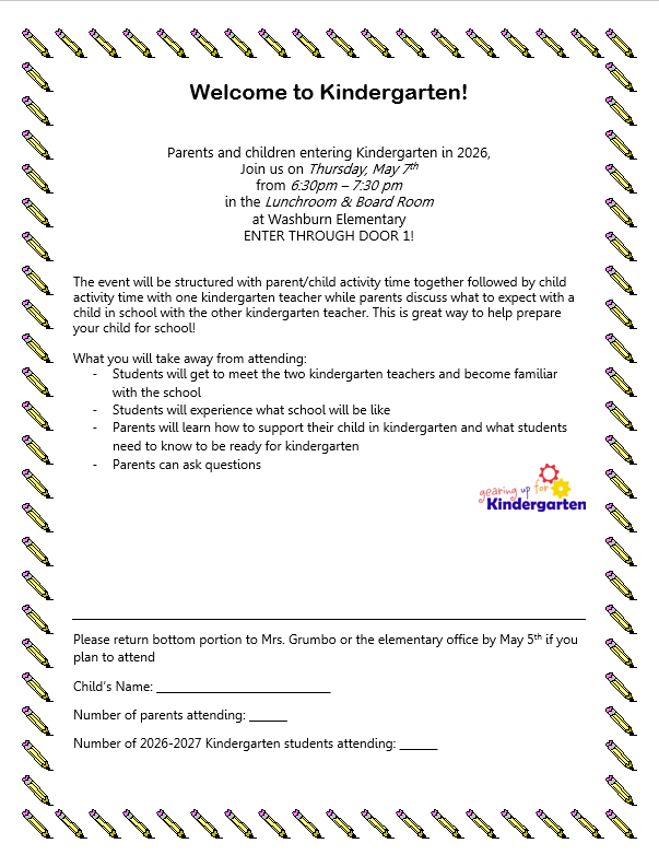 gearing up for kindergarten