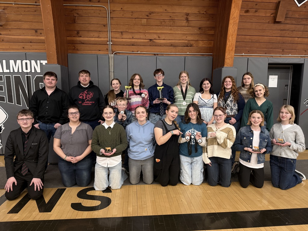 Washburn Speech Team at New Salem