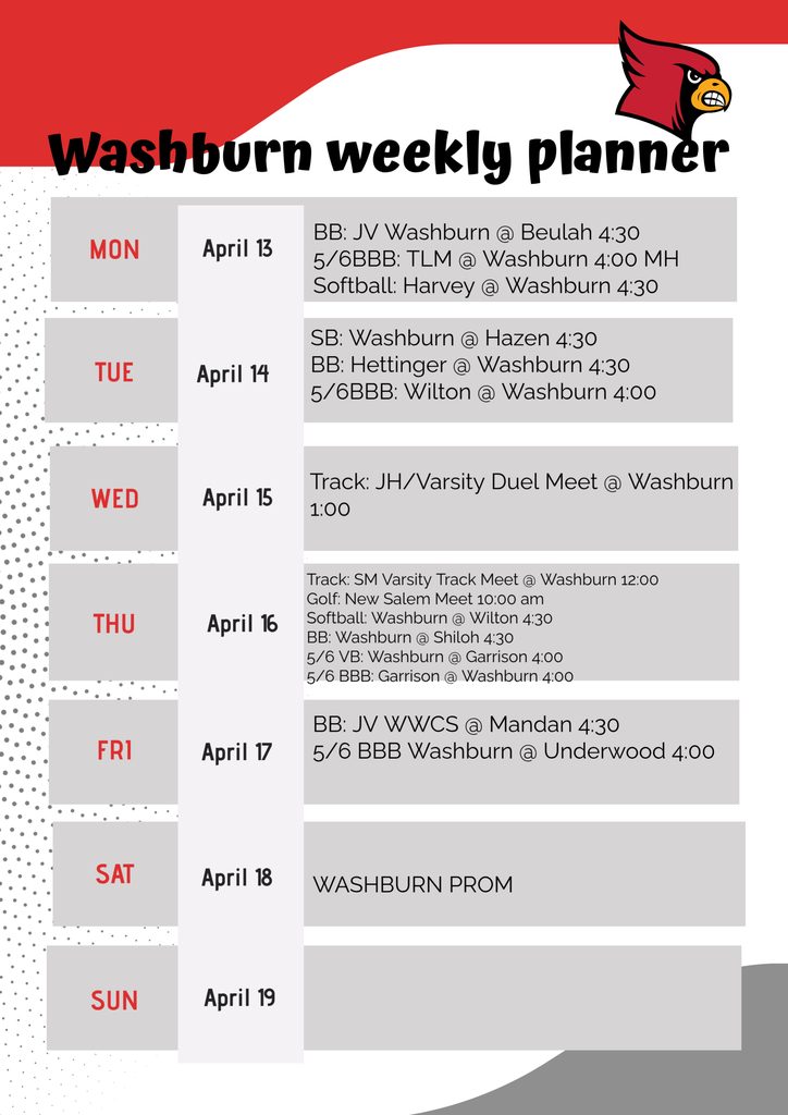 Weekly Activities