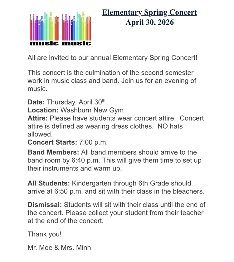 elementary concert 