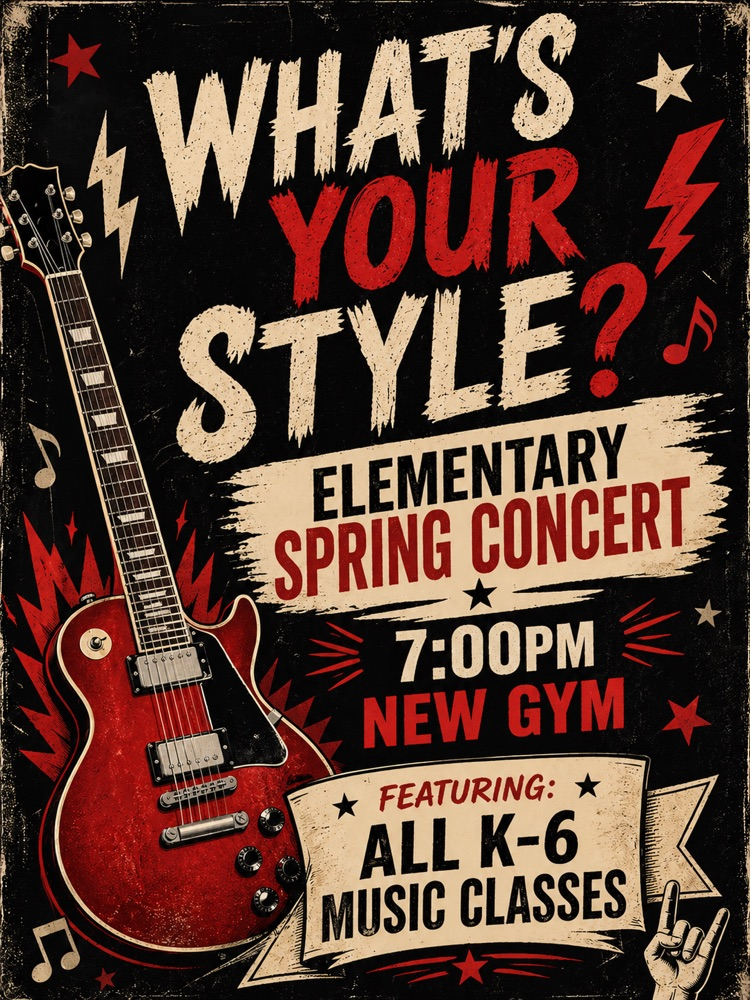 spring concert tonight!