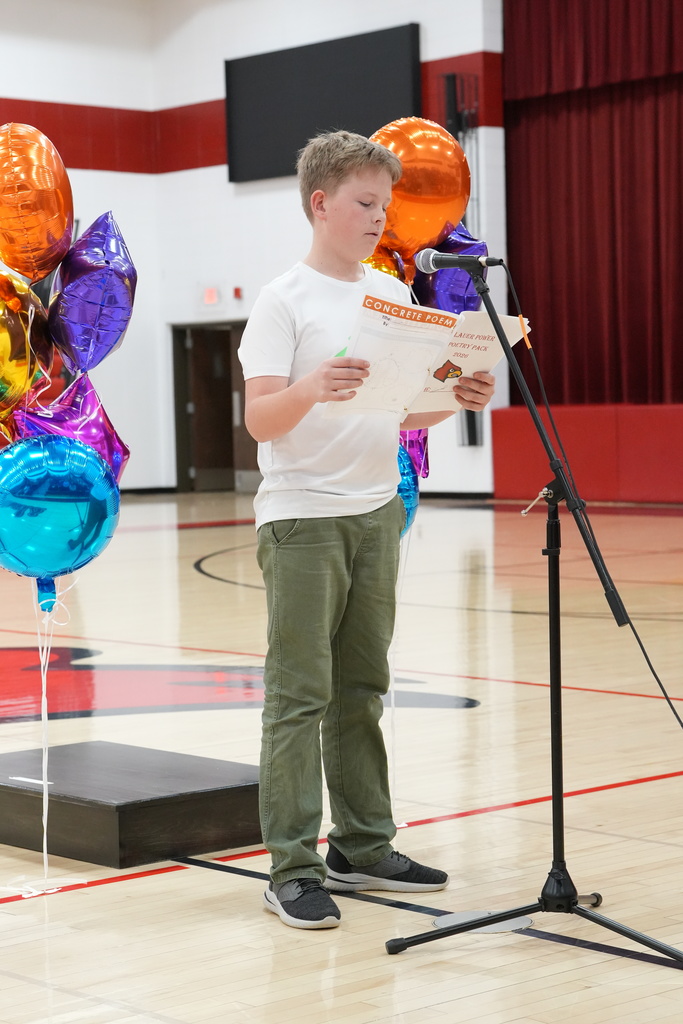 Poetry reading