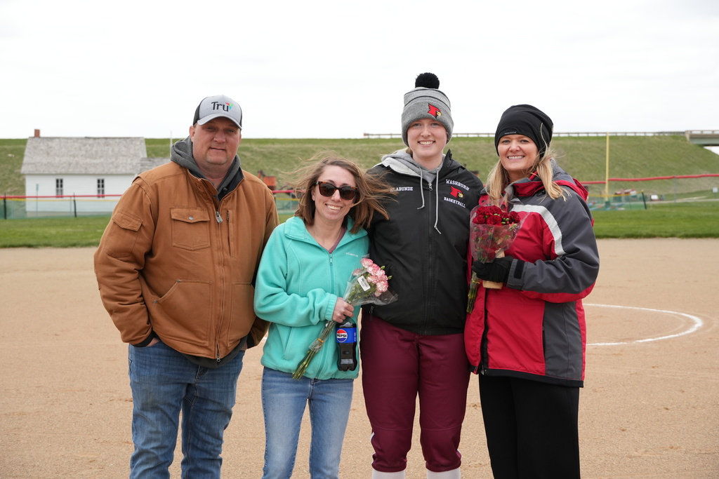 Softball senior night