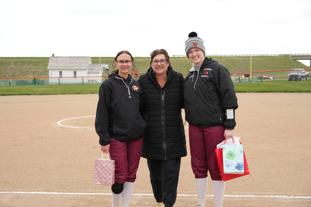 Softball senior night