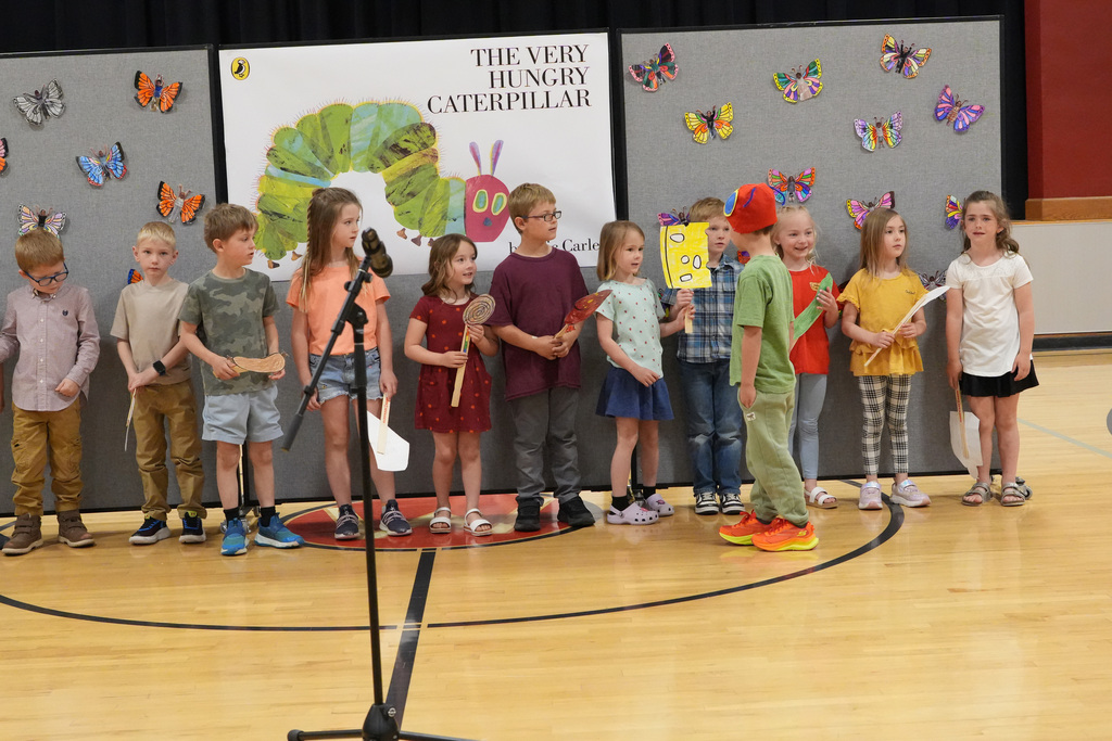 Mrs. Hair's kindergarten Hungry Caterpillar