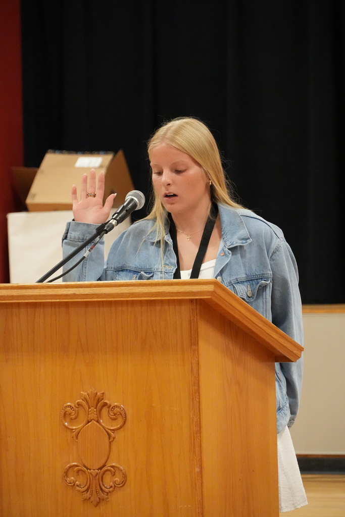 national honor society induction