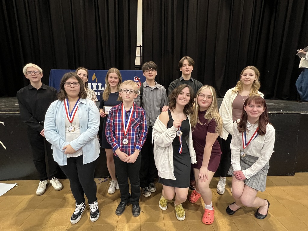 Washburn Speech team at Shiloh meet