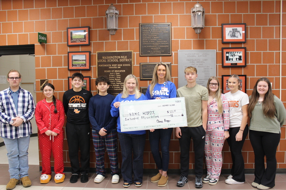 Class officers donation