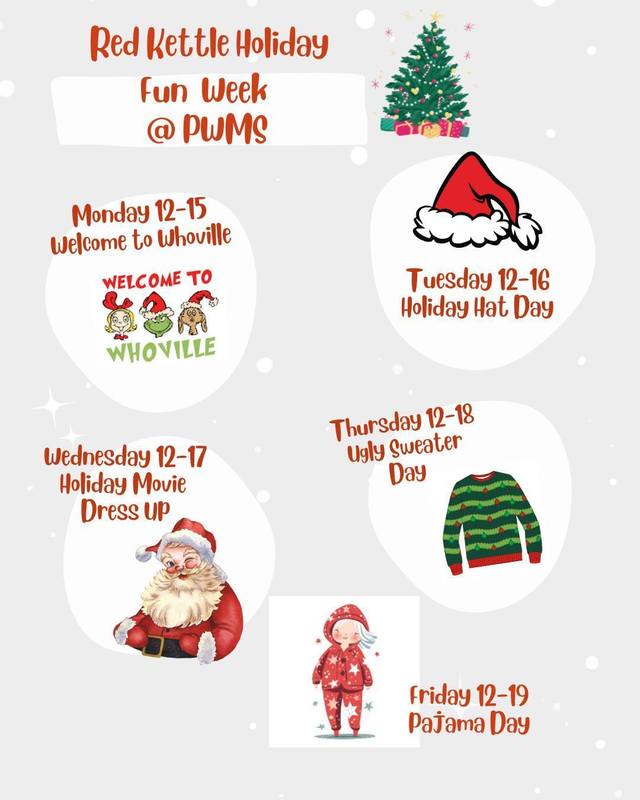 Red Kettle Holiday Fun Week