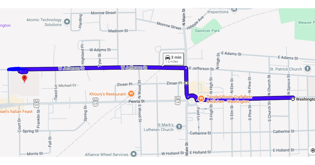 parade route