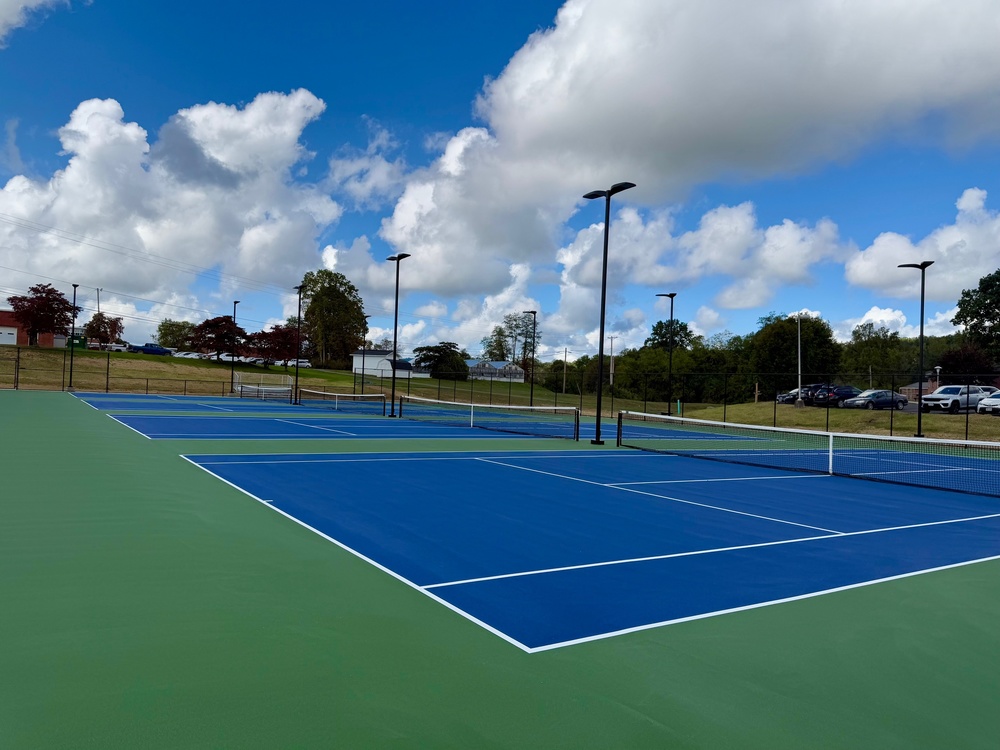 Abingdon High School Tennis Courts Ribbon Cutting