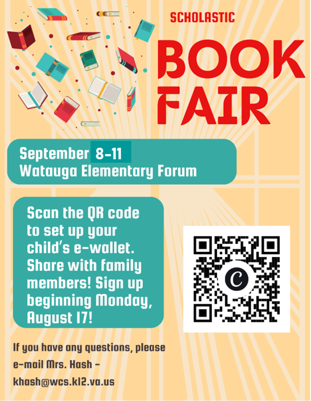 WES Scholastic Book Fair 2026