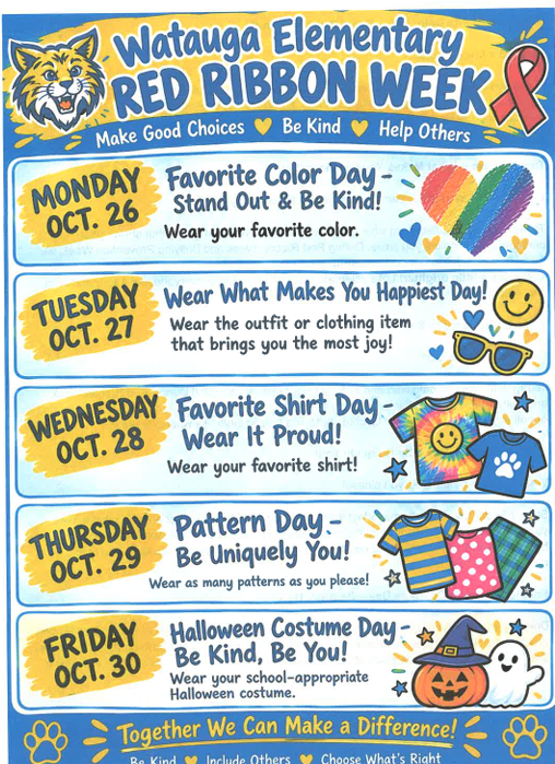 WES Red Ribbon Week