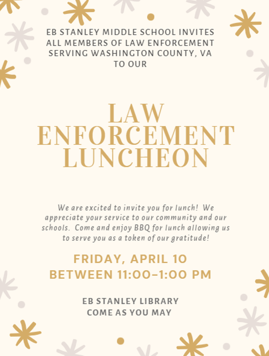 Law Enforcement Luncheon