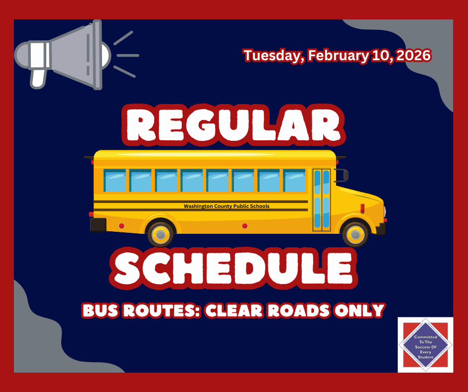 Regular Schedule Buses on Clear Routes 
