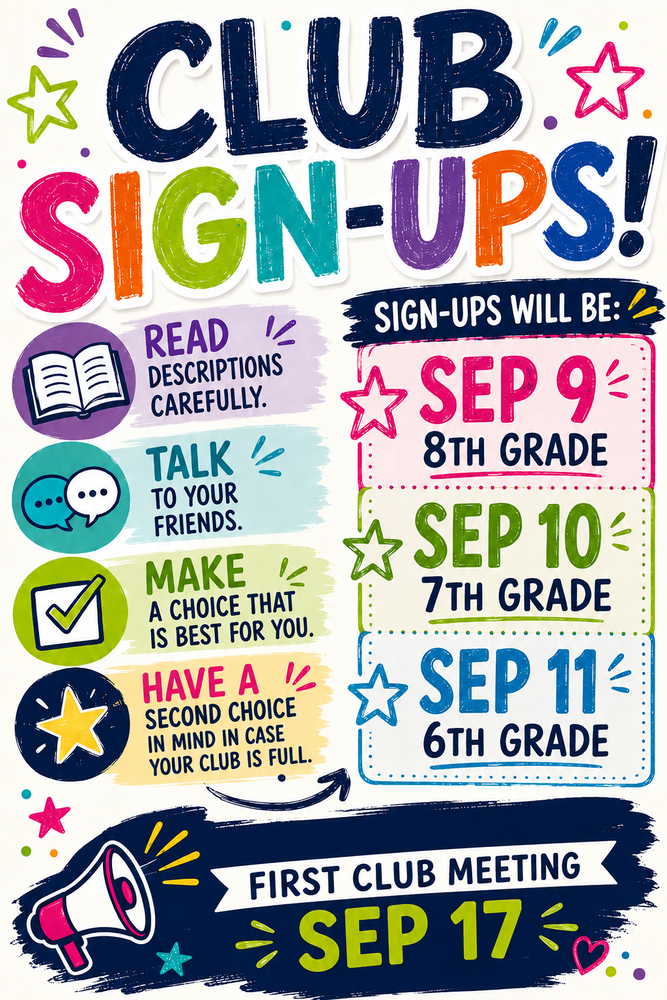 Club Sign-Ups